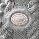 Брошь с мехом норки "Сказка Русского Севера". Брошь-булавка. Bio-Beading. Евгения Бошкова.. Ярмарка Мастеров.  Фото №4