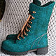 Felt kit winter Bright. Felt boots. MMwool (marinamol). Online shopping on My Livemaster.  Фото №2
