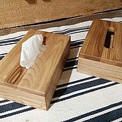 Bathroom furniture: A curbstone under invoice sink made of solid beech wood