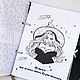 Ежедневник из дерева с гравировкой "Девушка-змея". Блокноты. DreamNotess. Интернет-магазин Ярмарка Мастеров.  Фото №2