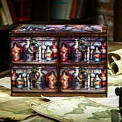 Для дома и интерьера handmade. Livemaster - original item Mini chest of drawers kit 