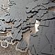 Карты мира. Карты мира. Wooden3Dmap. Ярмарка Мастеров.  Фото №4