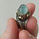 Order Silver ring with aquamarine and garnets. etnoart (etnoart). Livemaster. . Rings Фото №3