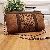Сумки и аксессуары handmade. Livemaster - original item Eric`s clutch bag, small handbag, shoulder bag, 203. Handmade.