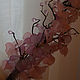 Magnetic tiebacks 'Pink fairytale '. Flower decor. PROFIDecor - CURTAINS. My Livemaster. Фото №4