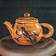 Teapot with swallow. Teapots & Kettles. ceramix76. Online shopping on My Livemaster.  Фото №2