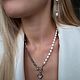 Комплект из натурального Жемчуга. Колье. Ivanova jewelry. Интернет-магазин Ярмарка Мастеров.  Фото №2