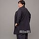 Order Art.4555 Classic elongated jacket, made of Italian viscose. MilaMi. Livemaster. . Jackets Фото №3