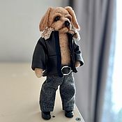 Куклы и игрушки handmade. Livemaster - original item Dog Labrador Toy Felt. Handmade.