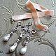 Necklace-choker, earrings 'Shine!..' (pearl-Baroque, zircons, silver). Jewelry Sets. Pani Kratova (panikratova). My Livemaster. Фото №4