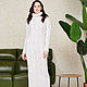 White Knitted Long Dress. Dresses. SHAPAR - knitting clothes. My Livemaster. Фото №4