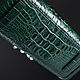 Сумка женская из кожи крокодила IMA0786G1. Классическая сумка. CrocShop товары из экзотической кожи. Ярмарка Мастеров.  Фото №9