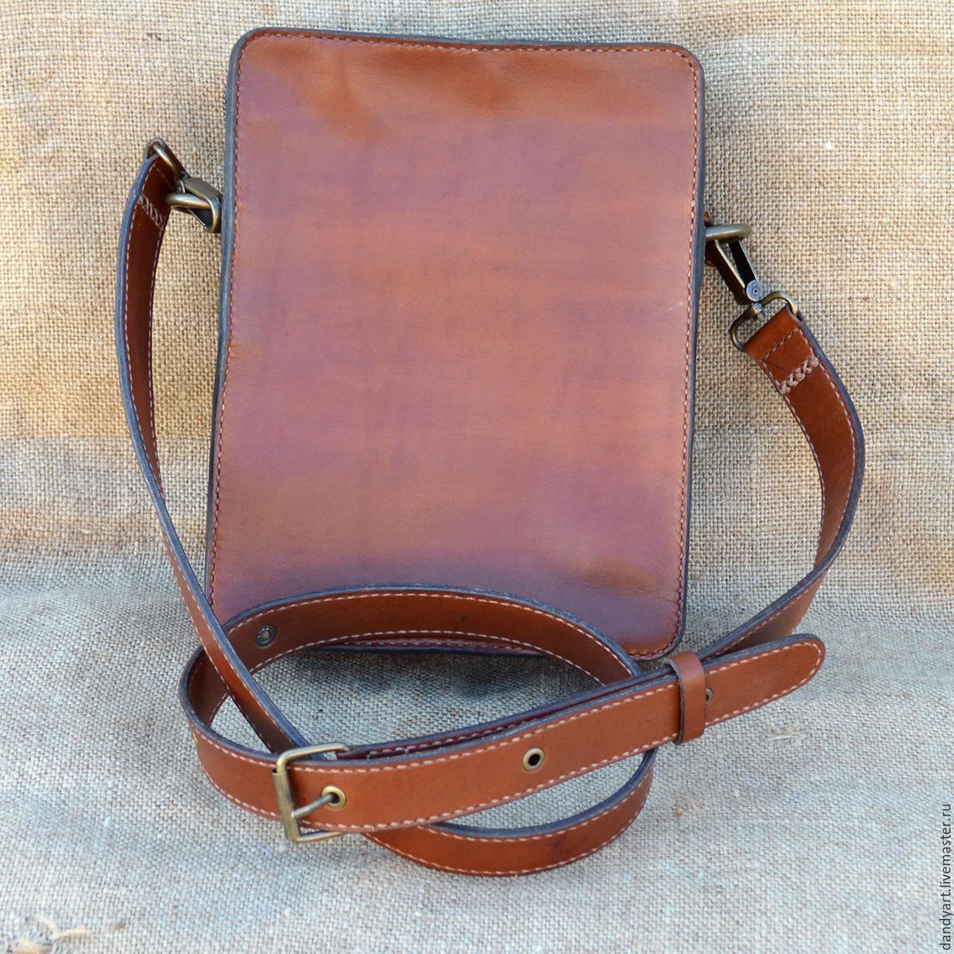 Men Crossbody Bag Leather Mens Men S Bags Handmade Livemaster Crossbody Bag Leather