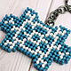 Copy of Copy of Copy of Keychain "Snowflake". Key chain. Kroshka Bijou. My Livemaster. Фото №5