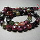 Tourmaline 6,5mm faceted square high quality. Beads1. Elena (luxury-fittings). My Livemaster. Фото №5