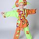 Costumes: costume of the buffoon. Carnival costumes for children. ludmila7070. My Livemaster. Фото №5