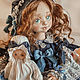 doll Stefania. Author's textile doll collectible. Boudoir doll. AlbinaDolls. My Livemaster. Фото №4