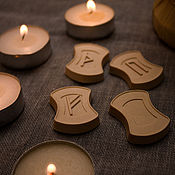 Фен-шуй и эзотерика handmade. Livemaster - original item Wooden runes. Handmade.