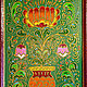 Two panels. A flower in a vase. Panels. Lidiamama. Интернет-магазин Ярмарка Мастеров.  Фото №2