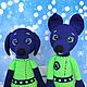 Игрушка вязаная Волк или Собачка. Амигуруми куклы и игрушки. ogura_amigura. Интернет-магазин Ярмарка Мастеров.  Фото №2