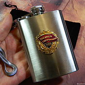 Сувениры и подарки handmade. Livemaster - original item Flask of the USSR 147 ml 