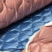 Материалы для творчества handmade. Livemaster - original item Fabric: Double-sided nylon stitch blue, pink. Handmade.