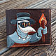 Meme Wallet Plague doctor Plague doctor with embossed and painted, Wallets, St. Petersburg,  Фото №1