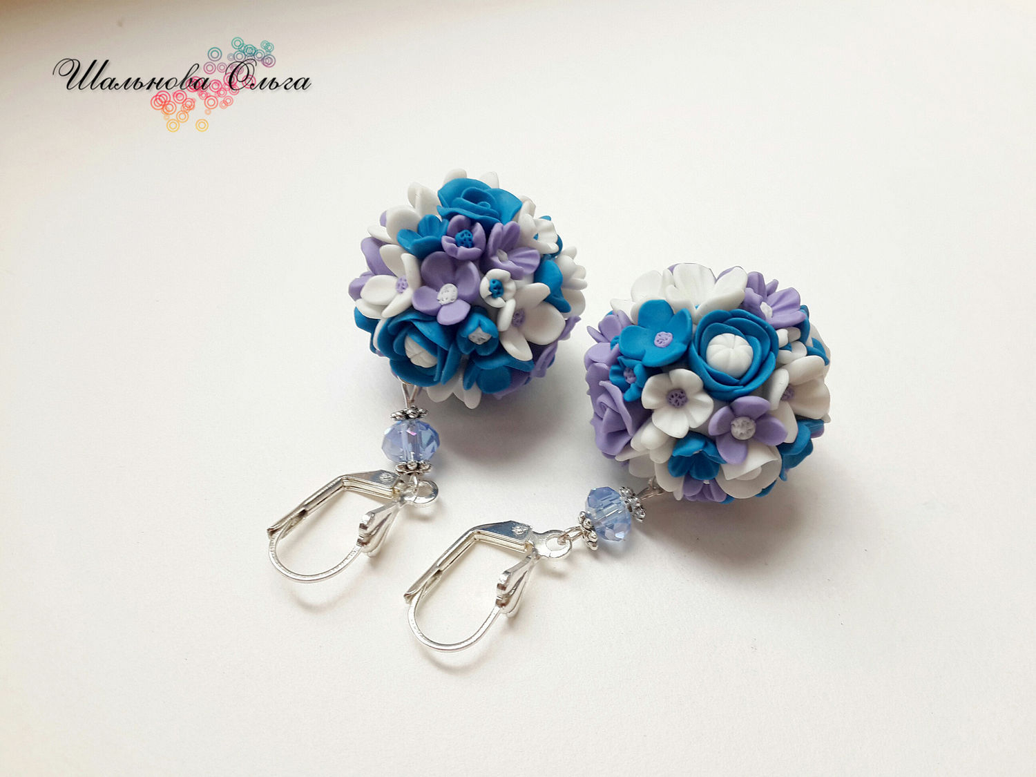 Серьги из полимерная глина Серьги из полимерная глина