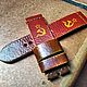  "Воспоминание о будущем". Ремешок для часов. Олег Мачуков (luckystrap). Ярмарка Мастеров.  Фото №4