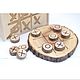 Tic Tac Toe Wooden Game Set Board Game. Play sets. Souvenirs | Wooden present. My Livemaster. Фото №4