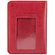 Order Leather wallet of the driver 'York' (raspberry). Russian leather Guild. Livemaster. . Passport cover Фото №3