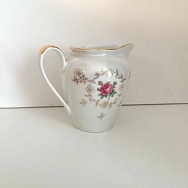 Винтаж ручной работы. Ярмарка Мастеров - ручная работа Винтаж: Молочник фарфор. Kahla ГДР. Handmade.