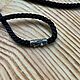 Nylon cord with beads 3 mm. Chain. h-a-n--t-e-r. My Livemaster. Фото №5