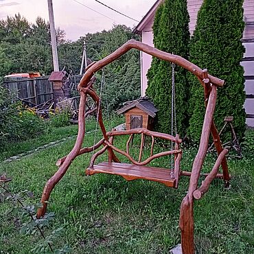 Дача и сад ручной работы. Ярмарка Мастеров - ручная работа Качели садовые. Handmade.