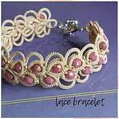 Украшения handmade. Livemaster - original item bracelet lace . Tatting.. Handmade.