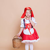 Одежда детская handmade. Livemaster - original item The red riding hood costume. Handmade.
