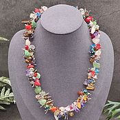 Украшения handmade. Livemaster - original item Necklace made of natural gemstones. Handmade.