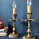 Order Brass paired lamps. Italy. ( The price is per pair). antiquityitaly. Livemaster. . Vintage interior Фото №3