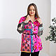 Blouse made of viscose 'Bright Fuchsia'. Blouses. NATALINI. Online shopping on My Livemaster.  Фото №2