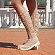 Summer boots ' Alice'. High Boots. KnittedBoots. My Livemaster. Фото №4