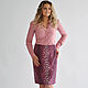 Burgundy Leopard Raincoat Skirt. Skirts. Tolkoyubki. Online shopping on My Livemaster.  Фото №2