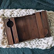 Кроватка для кукол деревянная 37 см