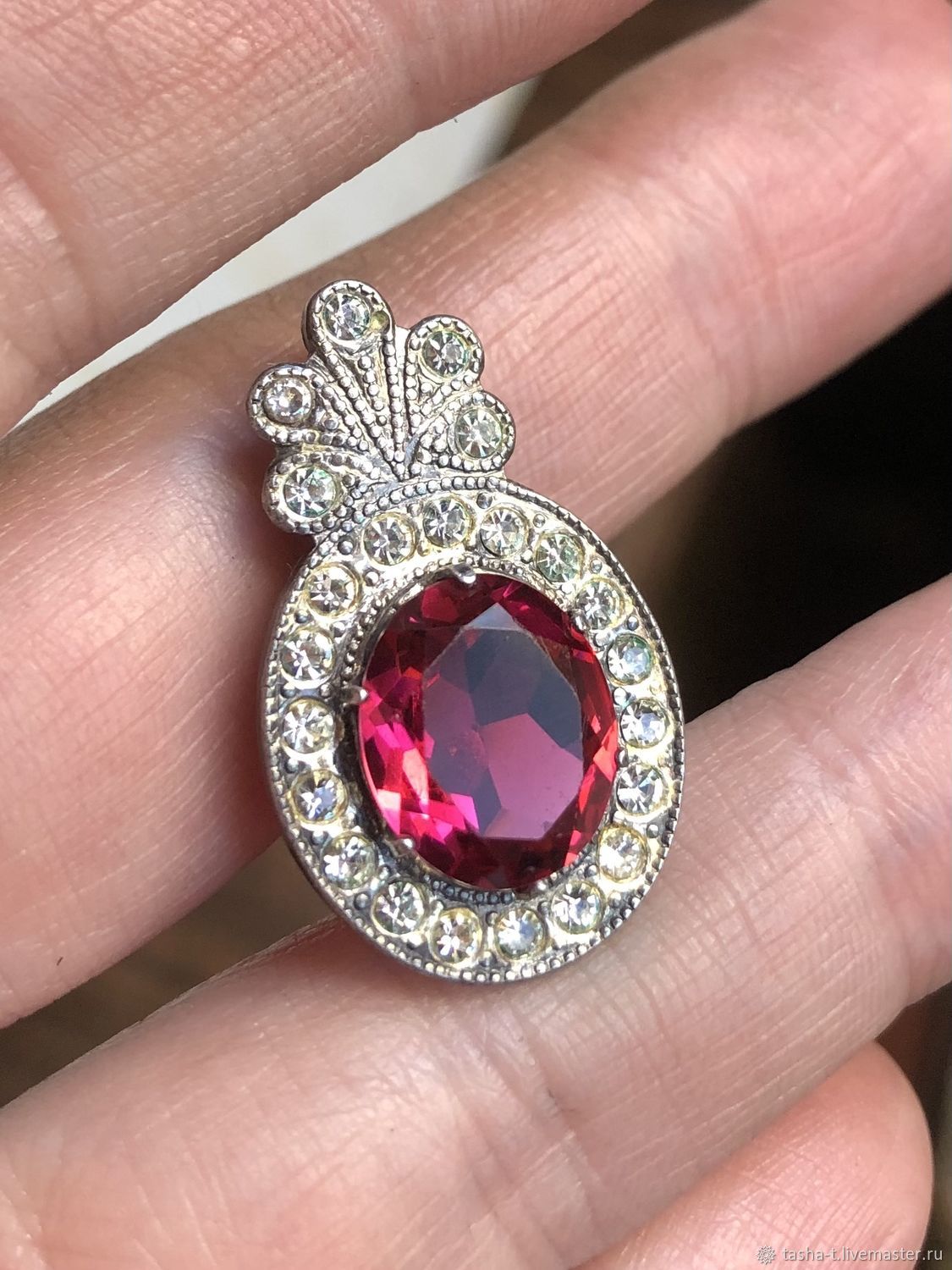 Винтаж: Свердловск 875пр,Советский винтаж, серебряный кулон в интернет ...