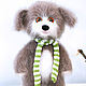 Soft toys: Dog Fluff Crocheted Toy. Stuffed Toys. The most beautiful toys. My Livemaster. Фото №5