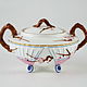 Винтаж: Старинная почти 150лет сахарница Сакура Wedgwood Веджвуд Фарфор Англия. Кухонная утварь винтажная. Александр (alex-porcelain). Ярмарка Мастеров.  Фото №6