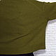  Японское плечо свитер оверсайз  кашемир оливковый. Свитеры. JS  Julia style. Ярмарка Мастеров.  Фото №4