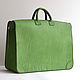 Leather handbag, bag-case art S3 Titan, Valise, Moscow,  Фото №1