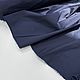Ткань Плащево-Курточная Hugo Boss цвет Темно-Синий Италия. Ткани. LOSCUT TESSUTI | Ткани из Италии. Ярмарка Мастеров.  Фото №6