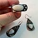 Order Kit silver. Silver with caholong. Silver set. Инна ювелир - 'ЮвелИнна'. Livemaster. . Jewelry Sets Фото №3