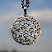 Украшения handmade. Livemaster - original item Amulet pendant Alatyr silver. Handmade.